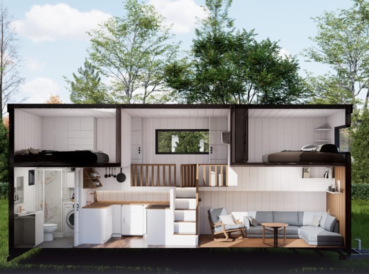 MB Tiny House Catwalk
